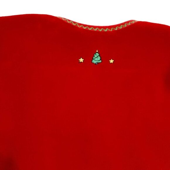 Kissy Kissy Reindeer Velour Christmas Romper Size 6-9m - Picture 5 of 5